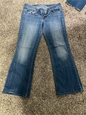American Eagle Outfitters Medium Blue Flared Jeans